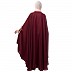 Designer Irani Kaftan with embroidery work- Maroon
